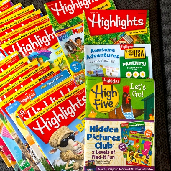 Kid’s Highlights Magazines Bundle - Picture 7 of 12